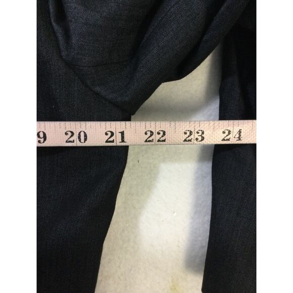 ANNE KLEIN SZ L dark gray career professional blazer jacket 0B14 - Picture 4 of 7